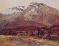 Descendre du paysage du Mont Blanc John Singer Sargent